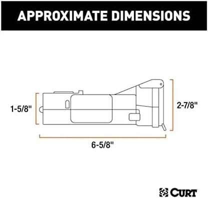 CURT 51180 Echo Mobile Electric Trailer Brake Controller