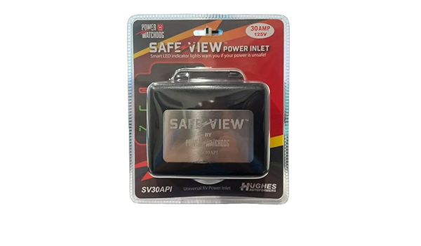 SafeView Smart RV Power Inlet – 30/50 amp