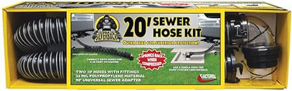 Valterra 20' Silverback Sewer Hose Kit