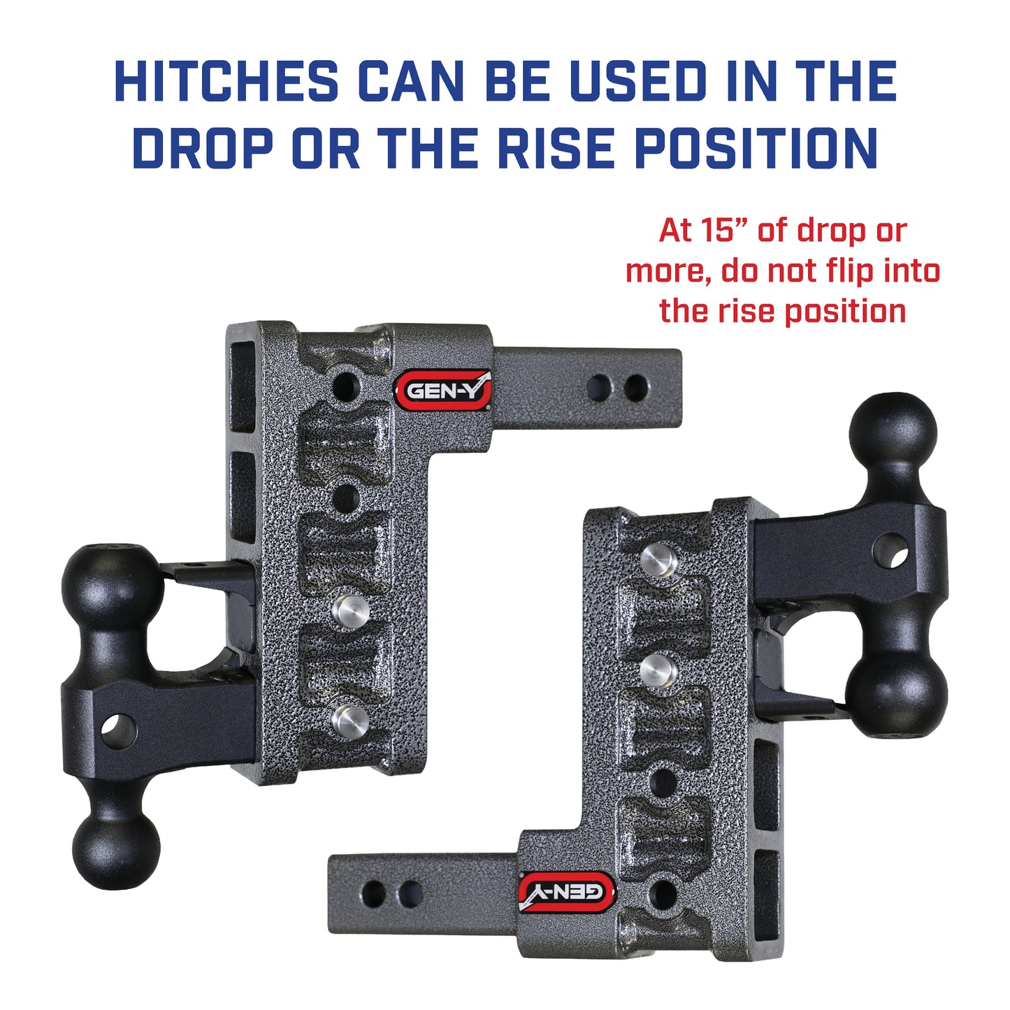 GEN-Y MEGA-DUTY 32K DROP HITCH