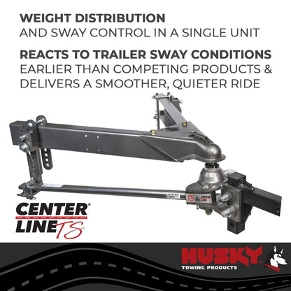 Husky Towing Weight Distribution Hitch-Center Line TS