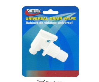 Universal drain valve