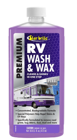 RV WASH & WAX 16 OZ