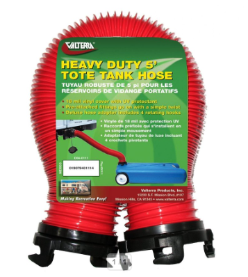 SEWER DRAIN HOSE - 5' - TOTE TANK