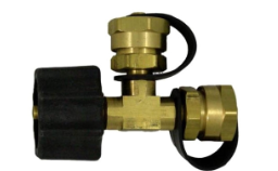 GAS TEE ADAPTER, QCC1 X MALE 1