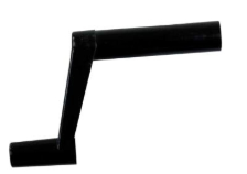 WINDOW CRANK 1-3/4" PLASTIC BL