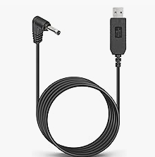 EWAY USB to DC Car Charger Cable for Furrion FOS07TADS Vision S Monitor Power Supply Cord, Replacement for FOS48TA-BL FOS48TAPK-BL Hitch Wireless Backup Camera 7 inch Screen Display Charging Cable