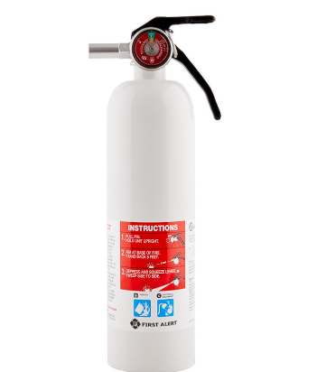 Bicarbonate Fire Extinguisher w/ mounting bracket & guage