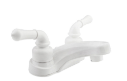 LAVATORY FAUCET - WHITE