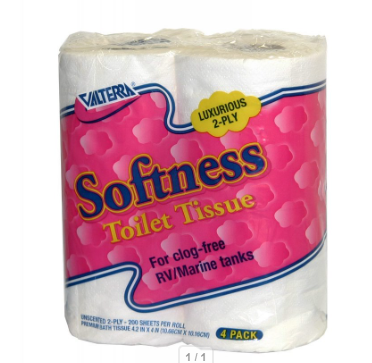 TOILET PAPER - 2 PLY - 4 PK