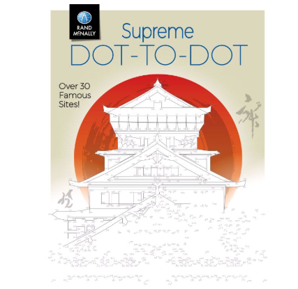 GAME - RAND MCNALLY SUPREME DOT-TO-DOT BOOK