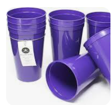 KITCHEN - CUPS - 22 OZ - 4 PK - PURPLE