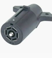 CONNECTOR - 7 WAY PLASTIC PLUG & TRAILER END