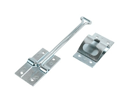 ENTRY DOOR HOLDER-ZINC "T" 6"