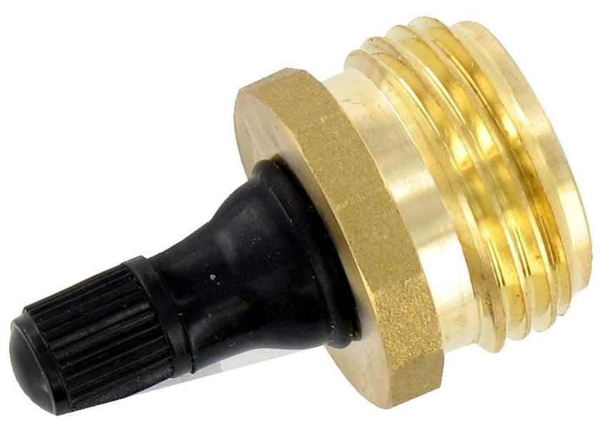 BLOW OUT PLUG, BRASS WITH VALVE LF CARDED