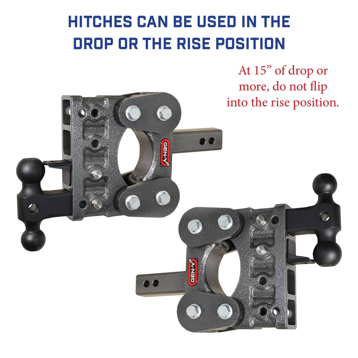 THE BOSS (TORSION-FLEX) 16K DROP HITCH (2″ OR 2.5″ SHANK)